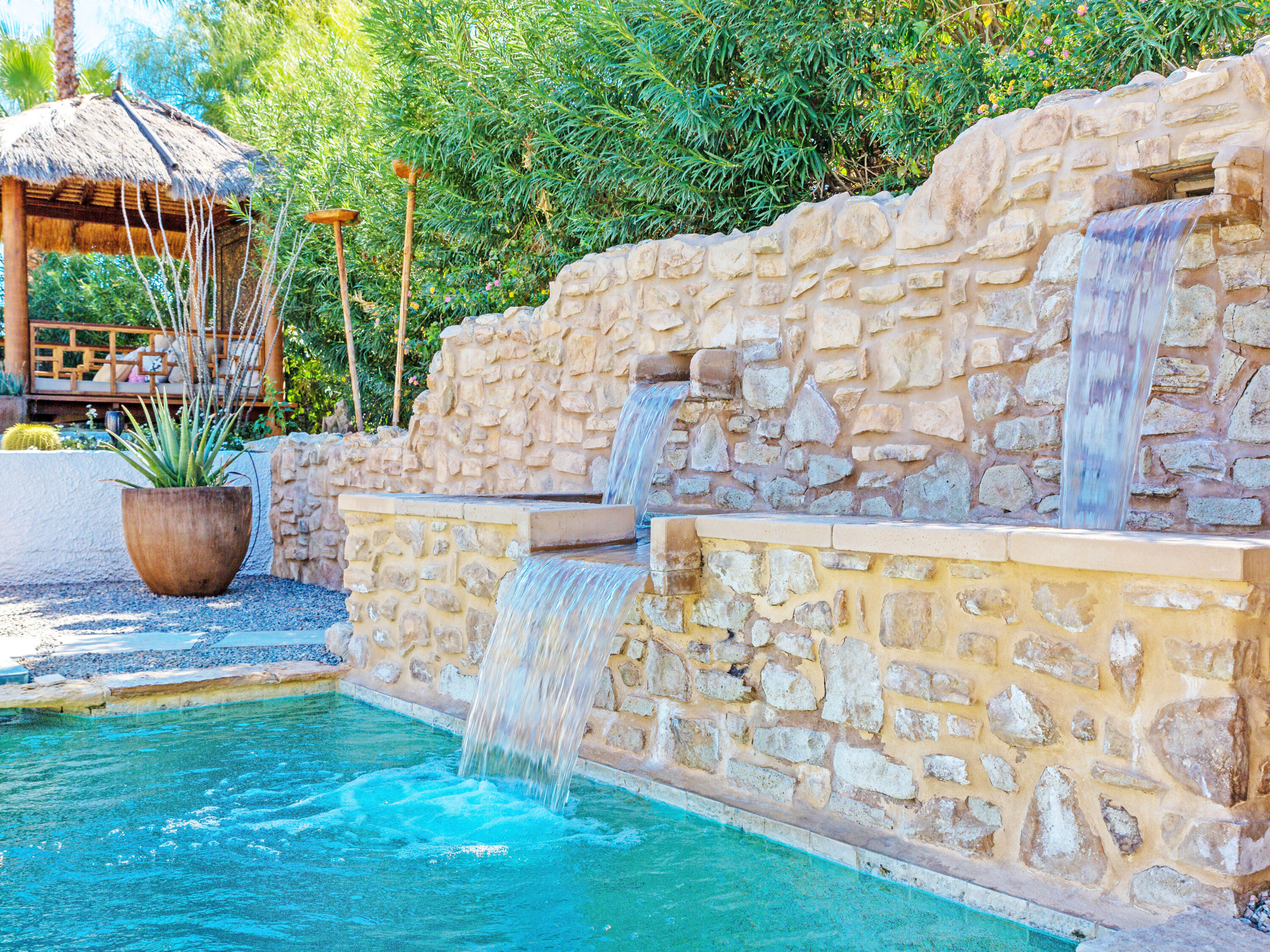 71607 Sahara Road Rancho Mirage, CA 92270 - Photo 63 of 63 a view of outdoor space patio and barbeque oven