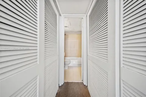 a view of a garden with a bench