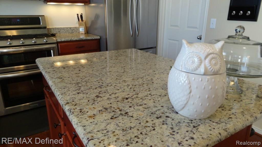 3254 Fantail Drive Rochester, MI 48309 - Photo 22 of 46 Custom "New Venetian Gold" Granite Counter Tops