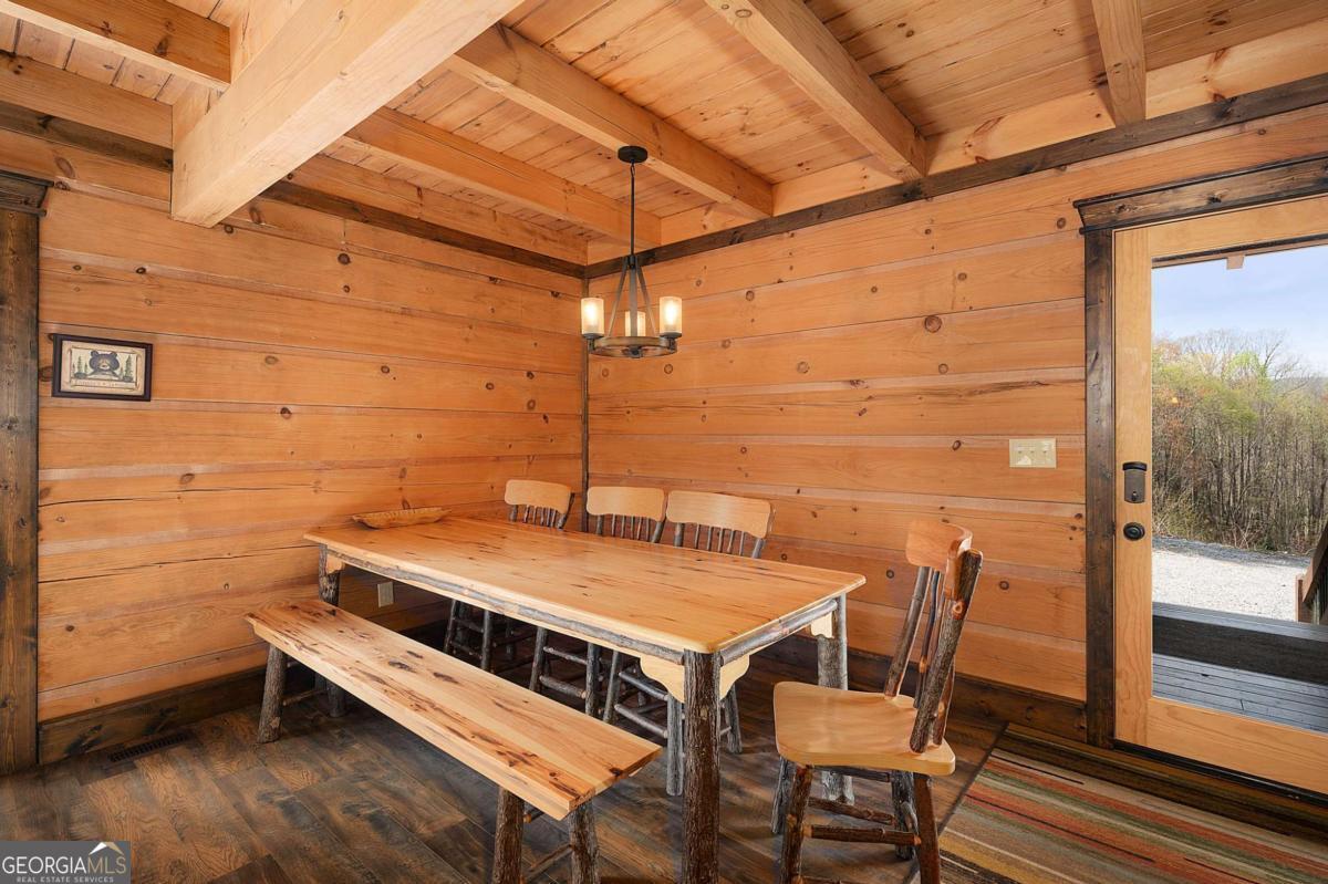 136 Pack Creek Road Blue Ridge, GA 30513 - Photo 36 of 62 a view of an outdoor space with seating area