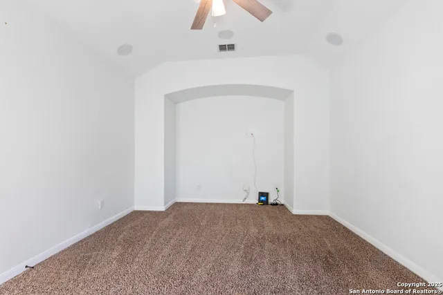 a view of empty room