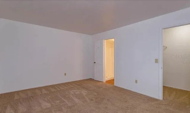 a view of empty room