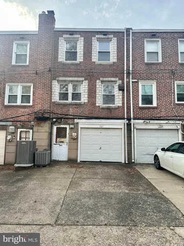 a view of a wooden door