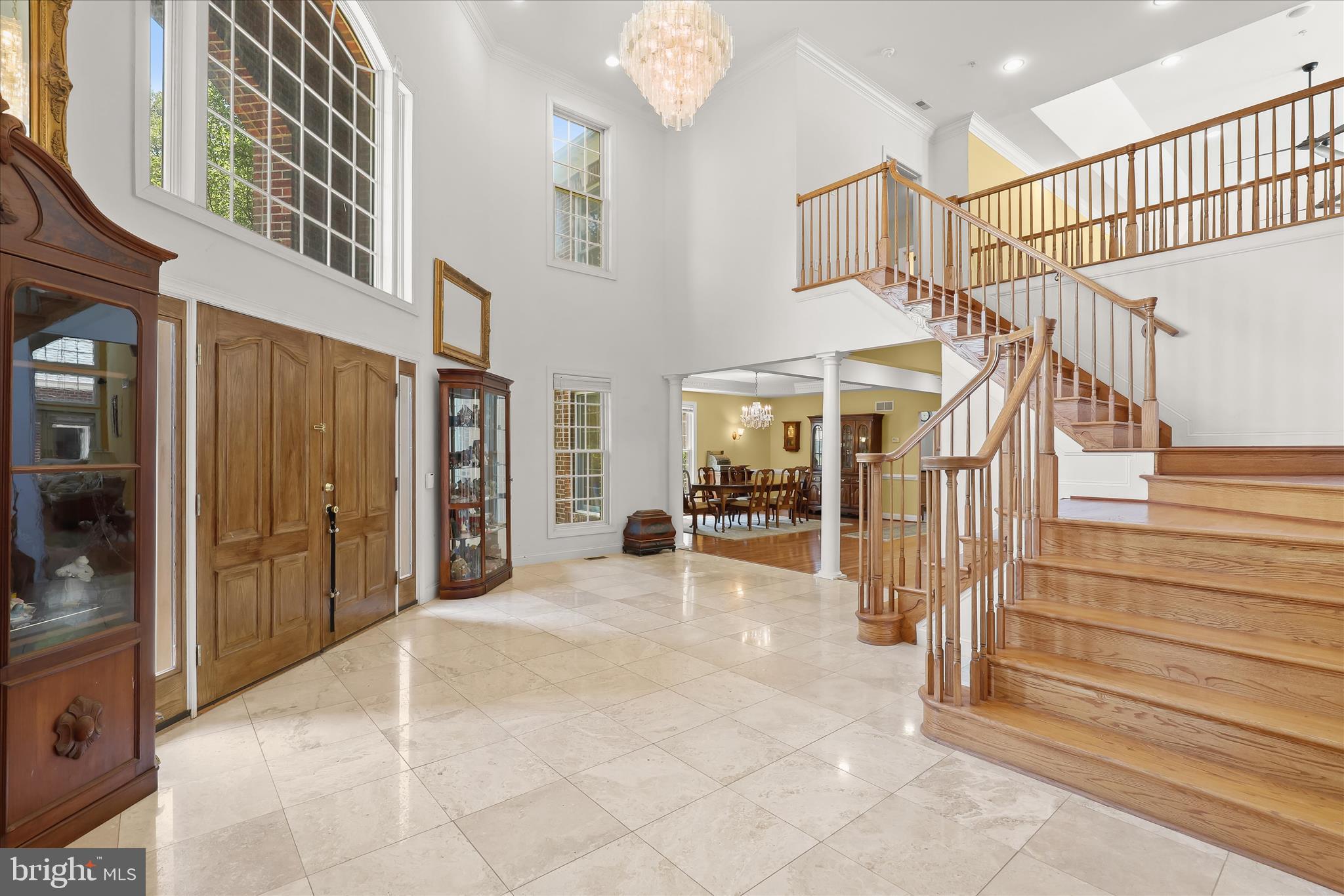 5530 Jim Pickett Road Sykesville, MD 21784 - Photo 11 of 76 2-story ceilings & travertine tile floor