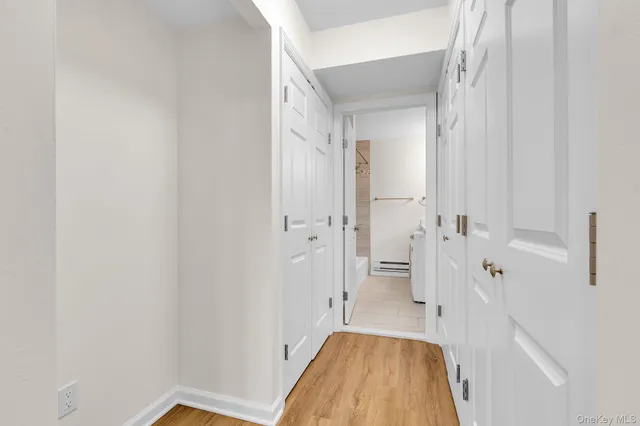 a bathroom with a sink and a shower