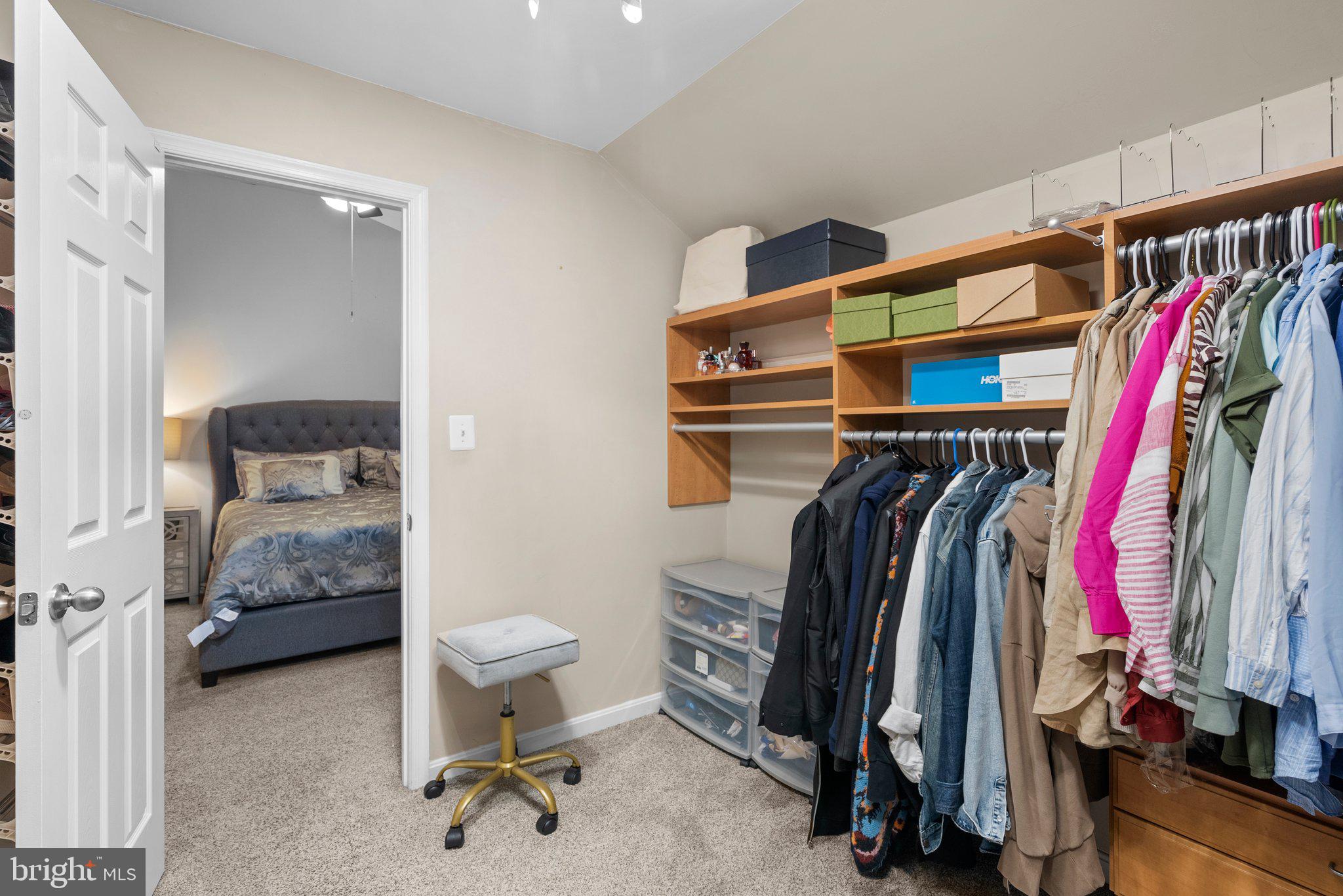 6355 Grant Chapman Drive La Plata, MD 20646 - Photo 44 of 57 a view of walk in closet with clothes and shoes