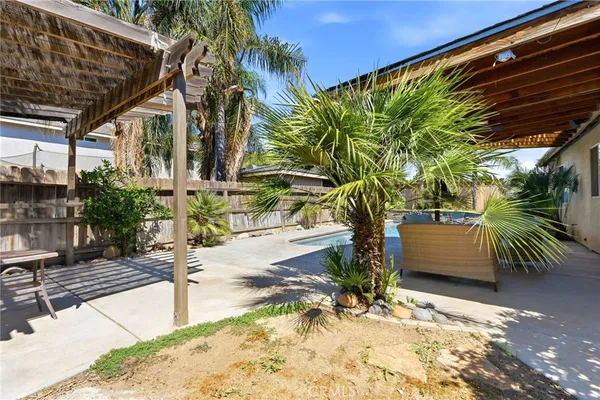a view of outdoor space and yard