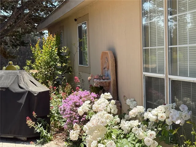 a front view of a multi story building