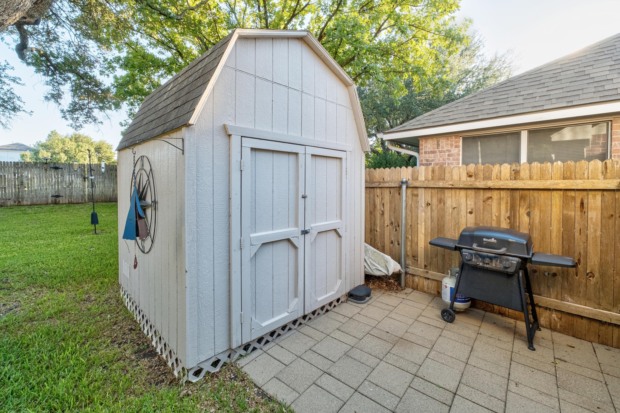 1506 Old Mill Road Cedar Park, TX 78613 - Photo 31 of 40 8 x 8 Storage Shed conveys for added storage and convenience.
