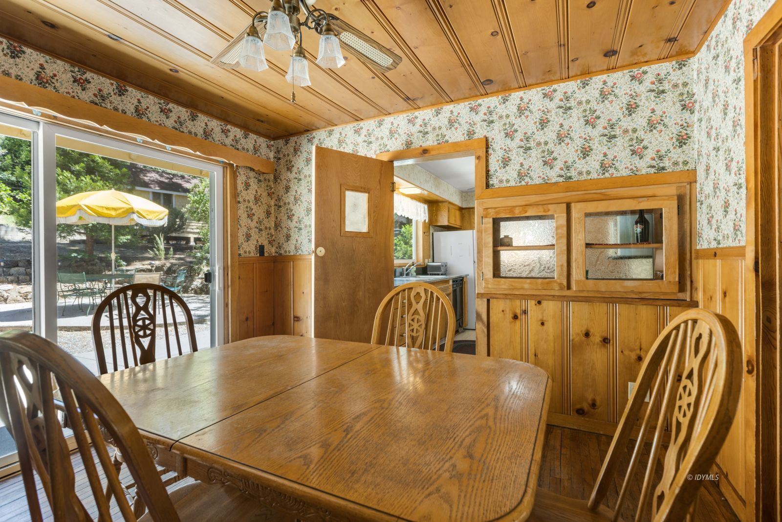 26770 Idyllwild Road Idyllwild, CA 92549 - Photo 10 of 56 a view of a dining room with furniture window and outside view