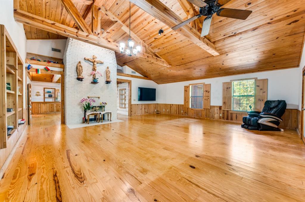539 North Duncanville Road Cedar Hill, TX 75104 - Photo 11 of 36 a living room with furniture and a wooden floor