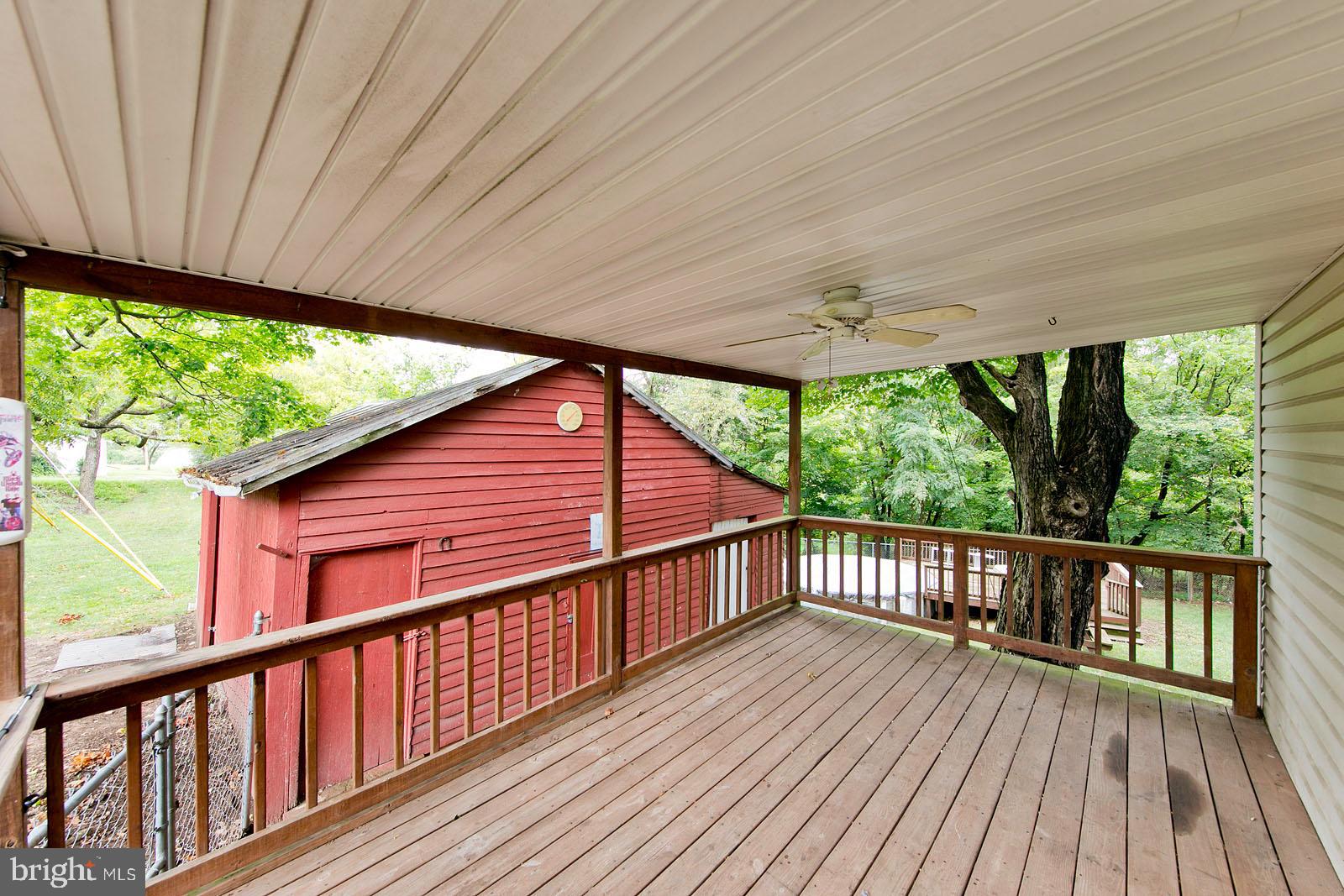 304 Cross Junction Road Cross Junction, VA 22625 - Photo 44 of 61 Deck overlooking one of the barns