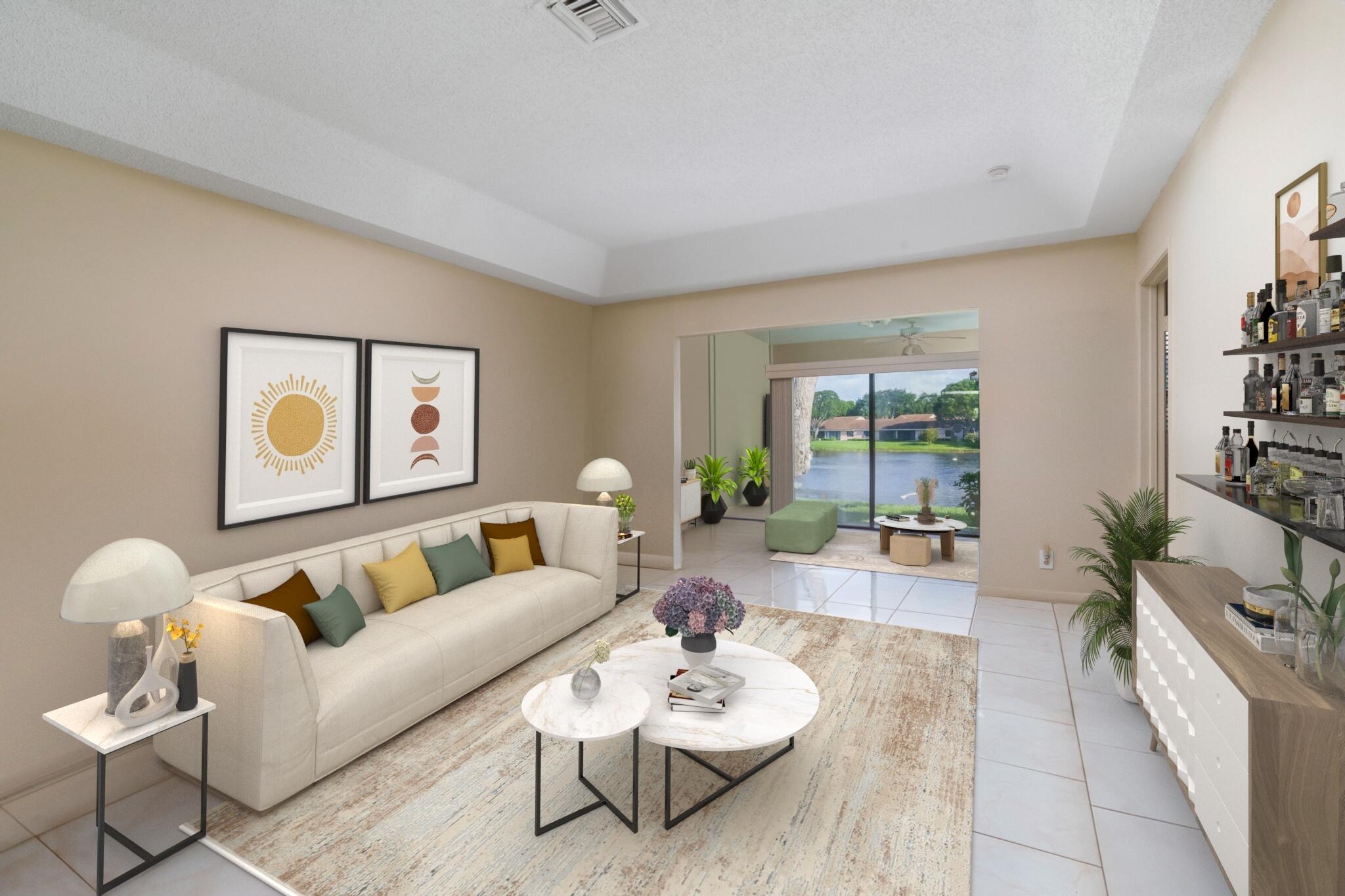8450 Springlake Drive Boca Raton, FL 33496 - Photo 17 of 50 living room