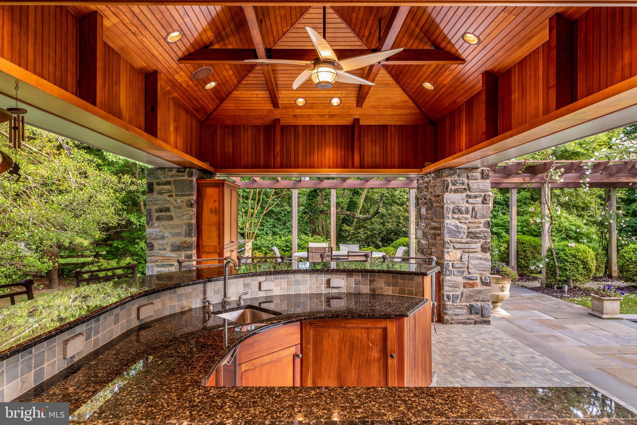 893 Parkes Run Lane Villanova, PA 19085 - Photo 72 of 86 Outdoor Kitchen