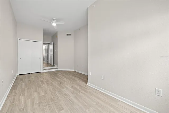 wooden floor in an empty room
