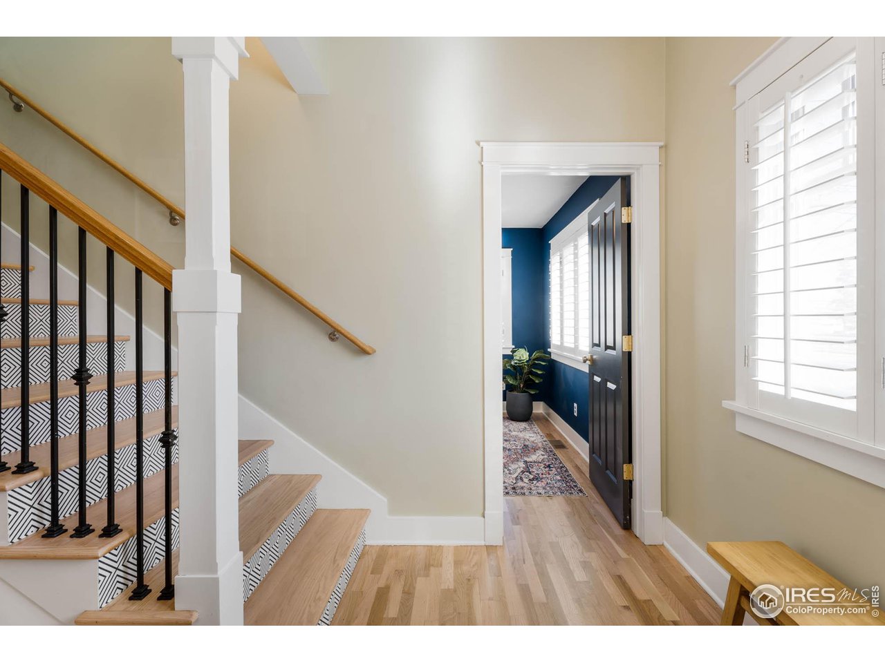 2543 Pine Street Boulder, CO 80302 - Photo 2 of 40 a view of entryway and hall with wooden floor