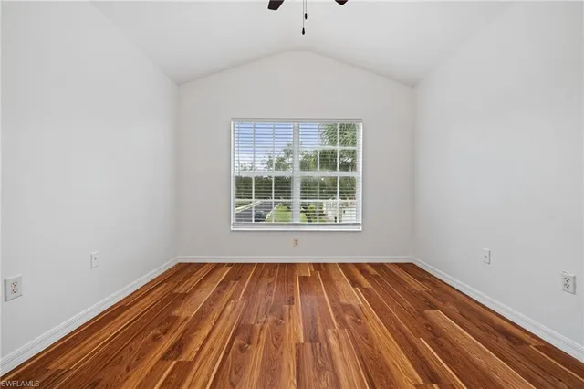 a view of wooden floor in a room