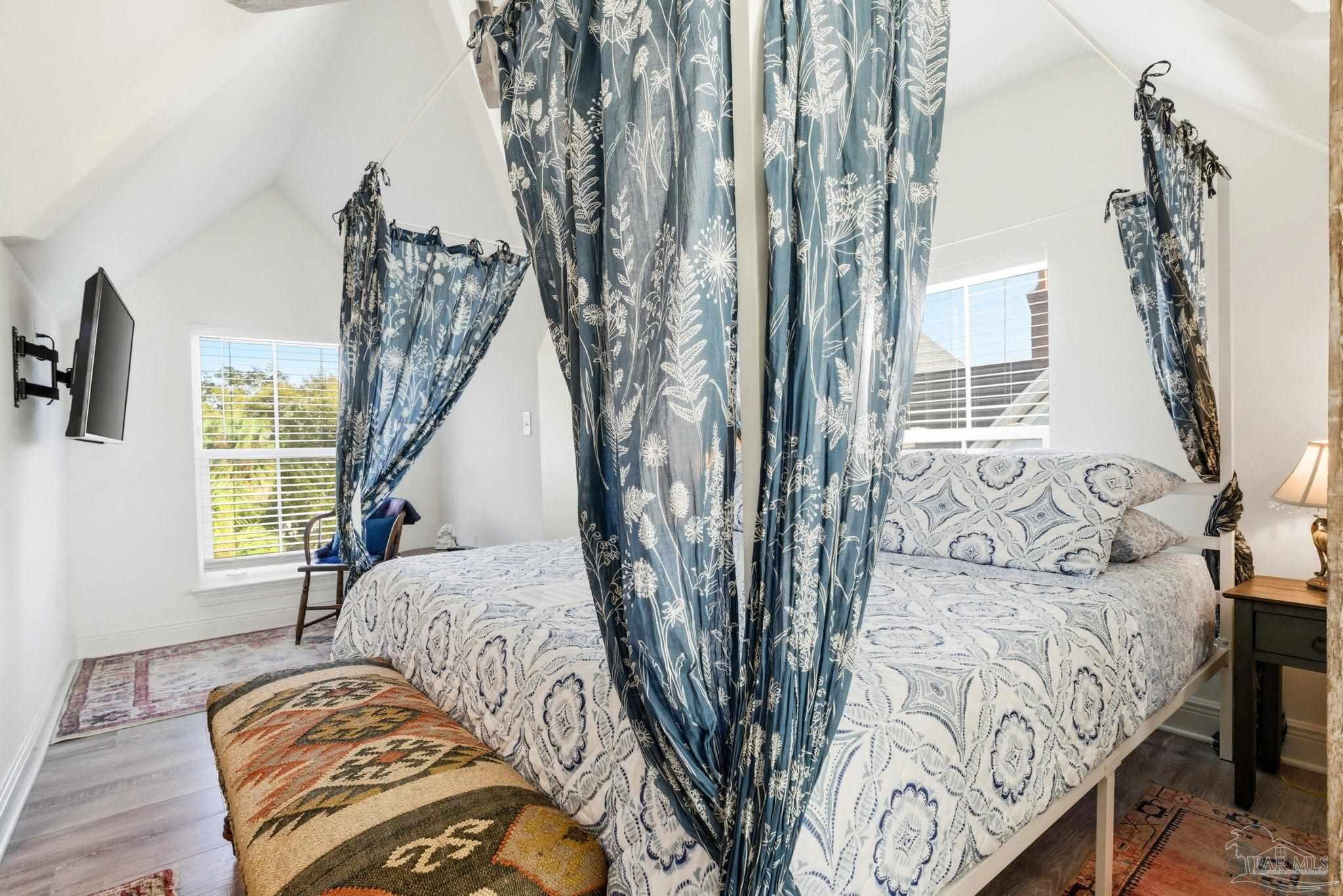 714 East La Rua Street Pensacola, FL 32501 - Photo 53 of 63 a bedroom with a bed and a window