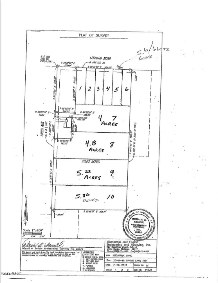 Lot 5 Leonard Road Spring Lake, MI 49456 - Photo 10 of 10 Leonard Lots Vis