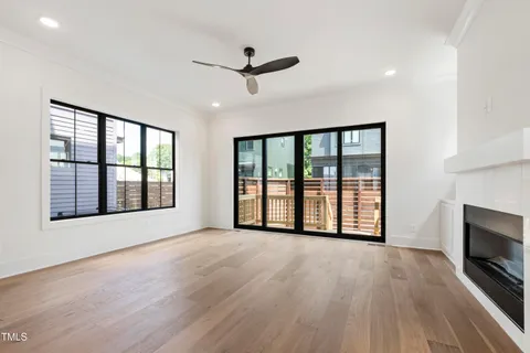 wooden floor in an empty room