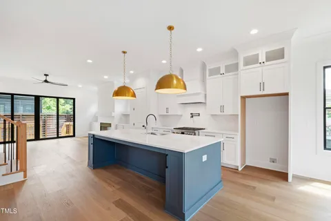 a front view of a building with street