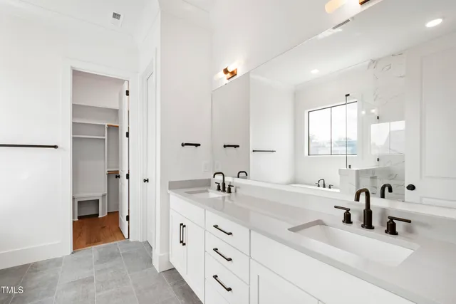 a view of a porch in the house