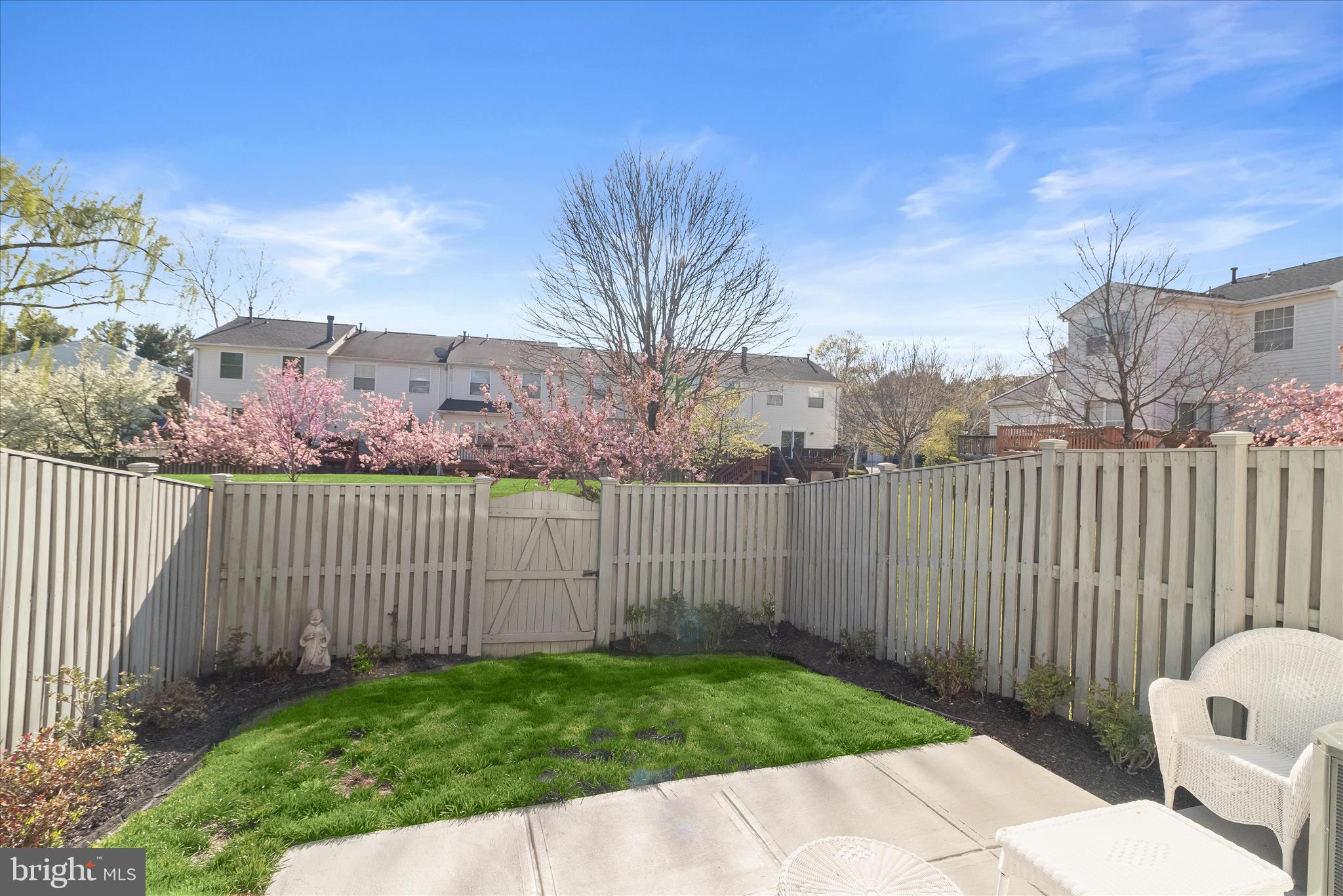 7105 Natures Road Columbia, MD 21046 - Photo 53 of 69 Fenced Rear Lawn