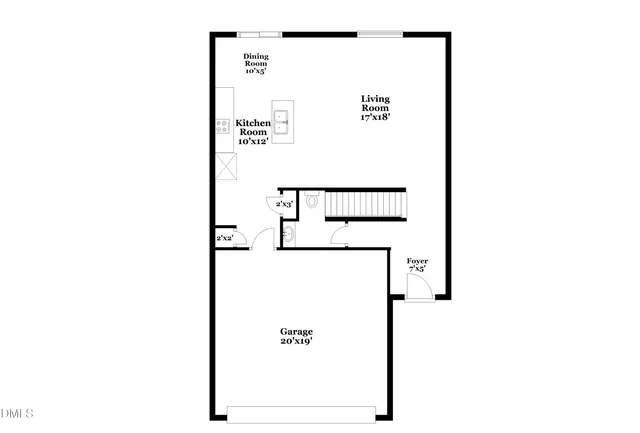 a picture of a floor plan