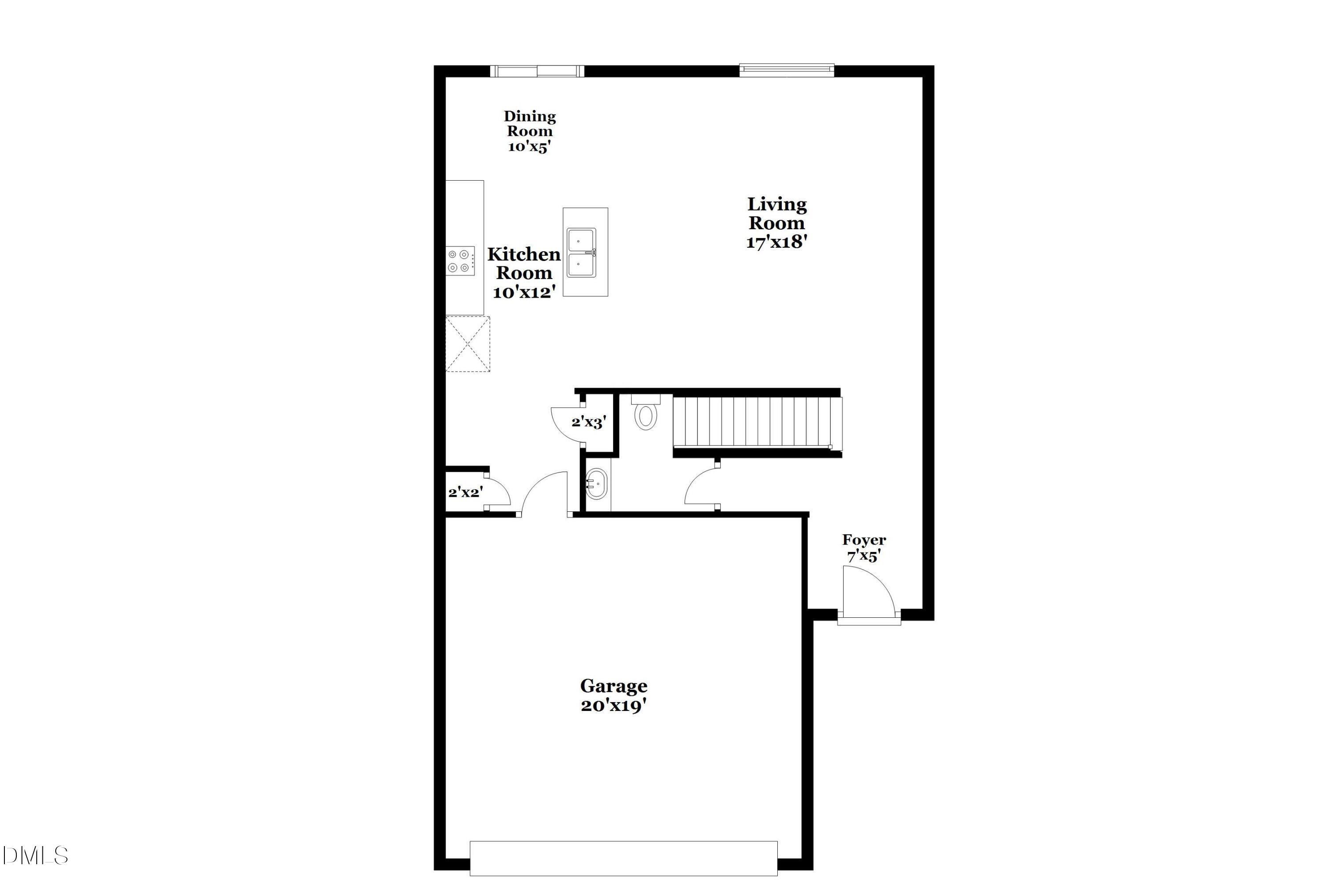 348 Gourd Street Zebulon, NC 27597 - Photo 17 of 17 a picture of a floor plan