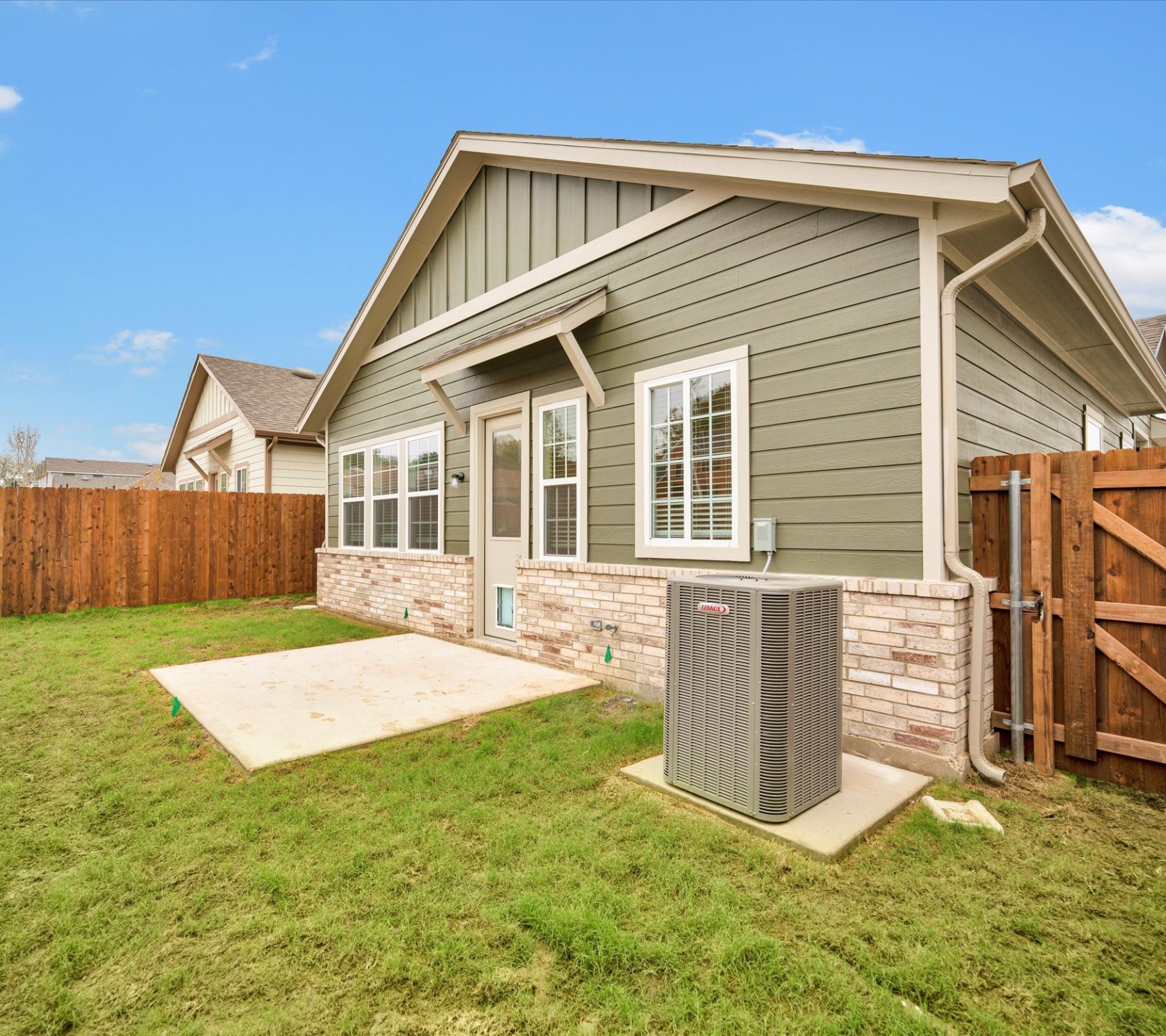 2709-101 Rockhill Road McKinney, TX 75072 - Photo 20 of 21 a view of a house with a yard and wooden fence