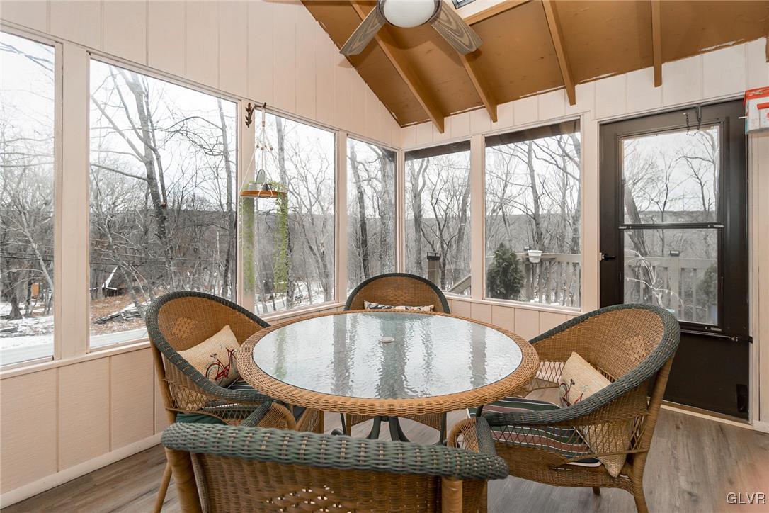 5967 Decker Road Bushkill, PA 18324 - Photo 21 of 47 a dining room with furniture and a window