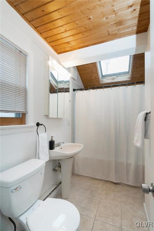 5967 Decker Road Bushkill, PA 18324 - Photo 30 of 47 a bathroom with a toilet a sink and mirror