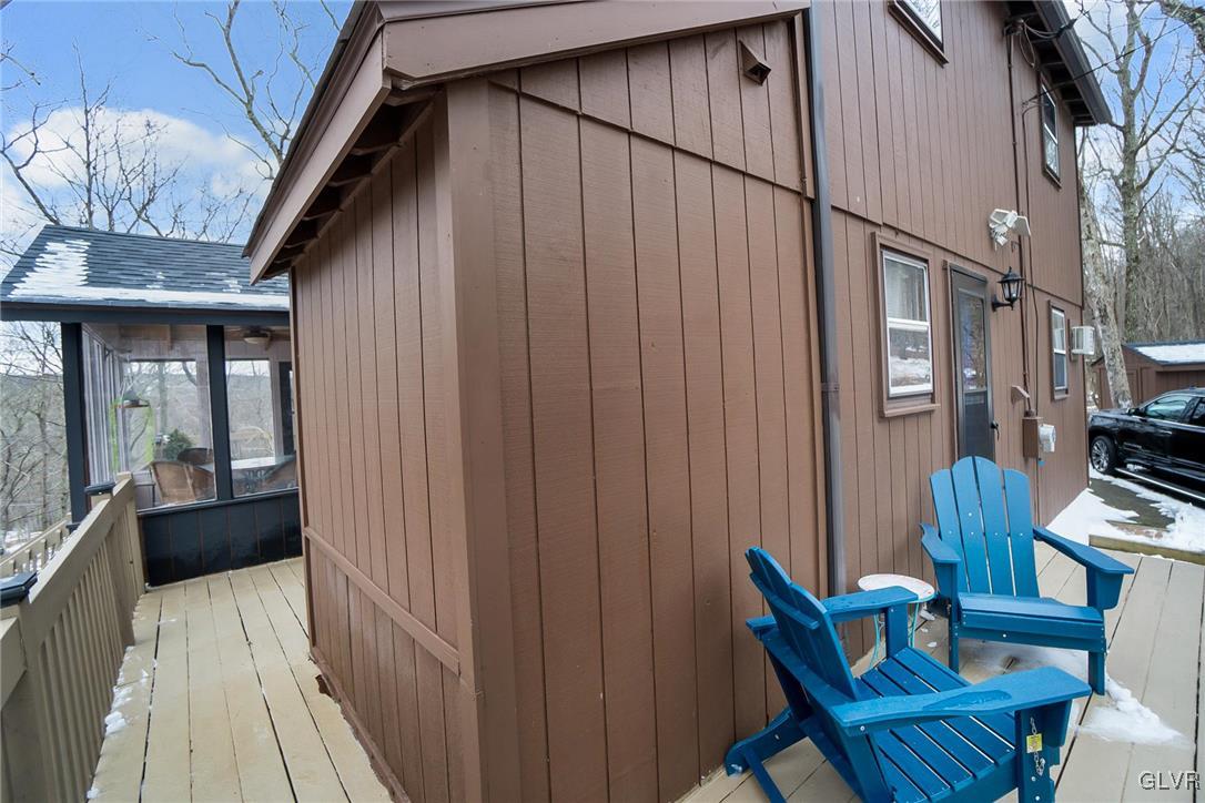 5967 Decker Road Bushkill, PA 18324 - Photo 45 of 47 a view of balcony and patio