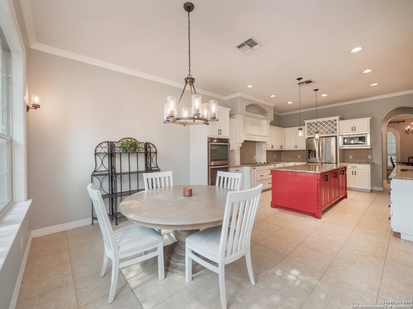 429 Fossil Hills Loop Spring Branch, TX 78070 - Photo 17 of 64 a view of a dining room with furniture