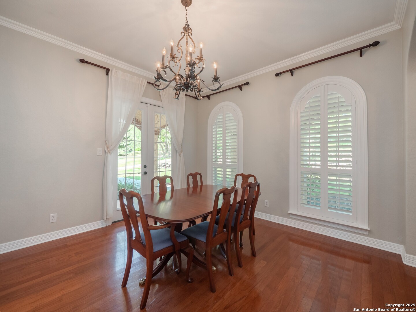 429 Fossil Hills Loop Spring Branch, TX 78070 - Photo 6 of 64 a view of a dining room with furniture window and wooden floor