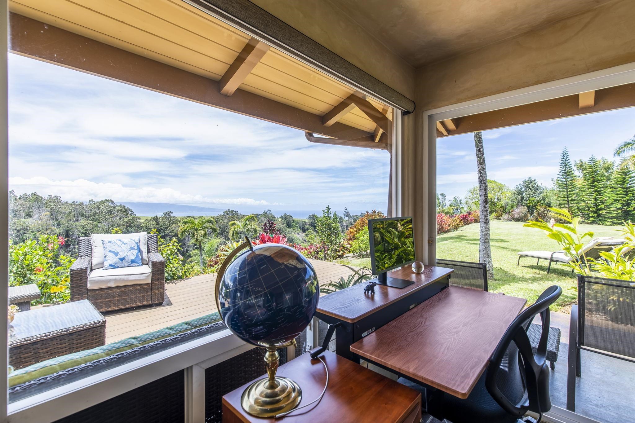 207 Uakoko Place Haiku, HI 96708 - Photo 15 of 30 a view of a porch with furniture and a yard