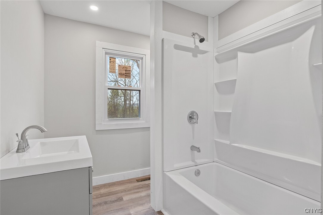 5445 Solvay Road Tully, NY 13159 - Photo 27 of 33 Upstairs Full Bathroom with bathtub
