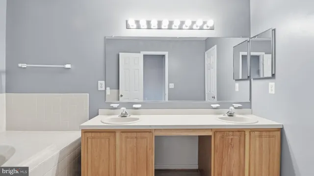 a bathroom with a sink and a bathtub