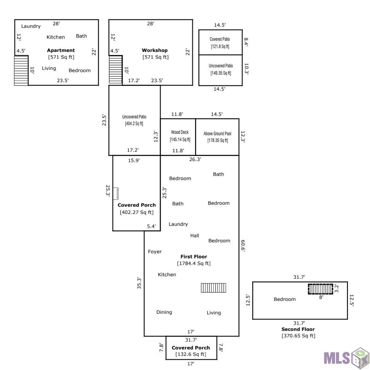 1501 Letitia Street Baton Rouge, LA 70808 - Photo 50 of 50 Floorplan