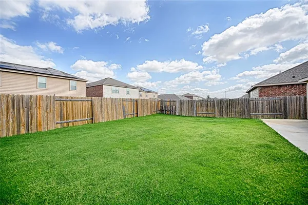 a view of a porch with a yard