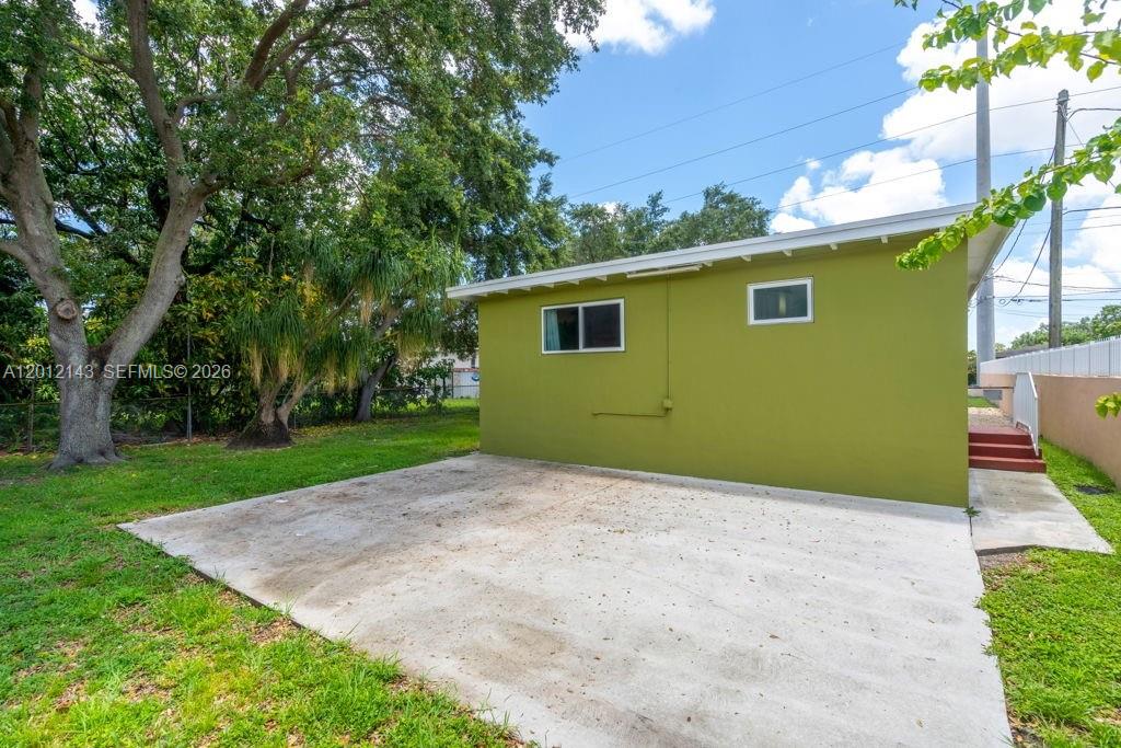 5651 Northwest 3rd Street Miami, FL 33126 - Photo 21 of 21 a view of backyard with a garden