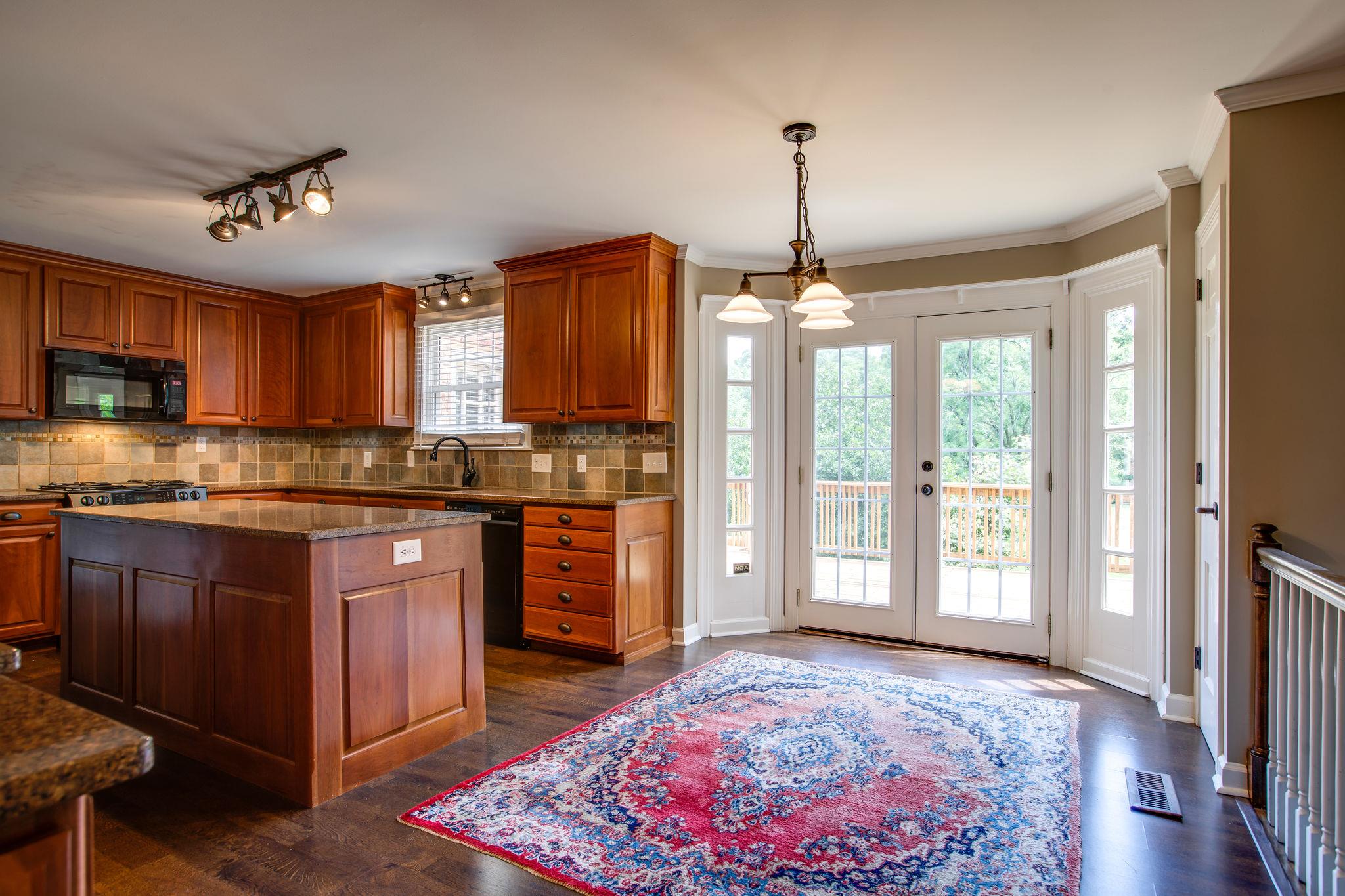 6737 Holt Road Nashville, TN 37211 - Photo 12 of 28 Bay window and french door to the deck from the Breakfast area