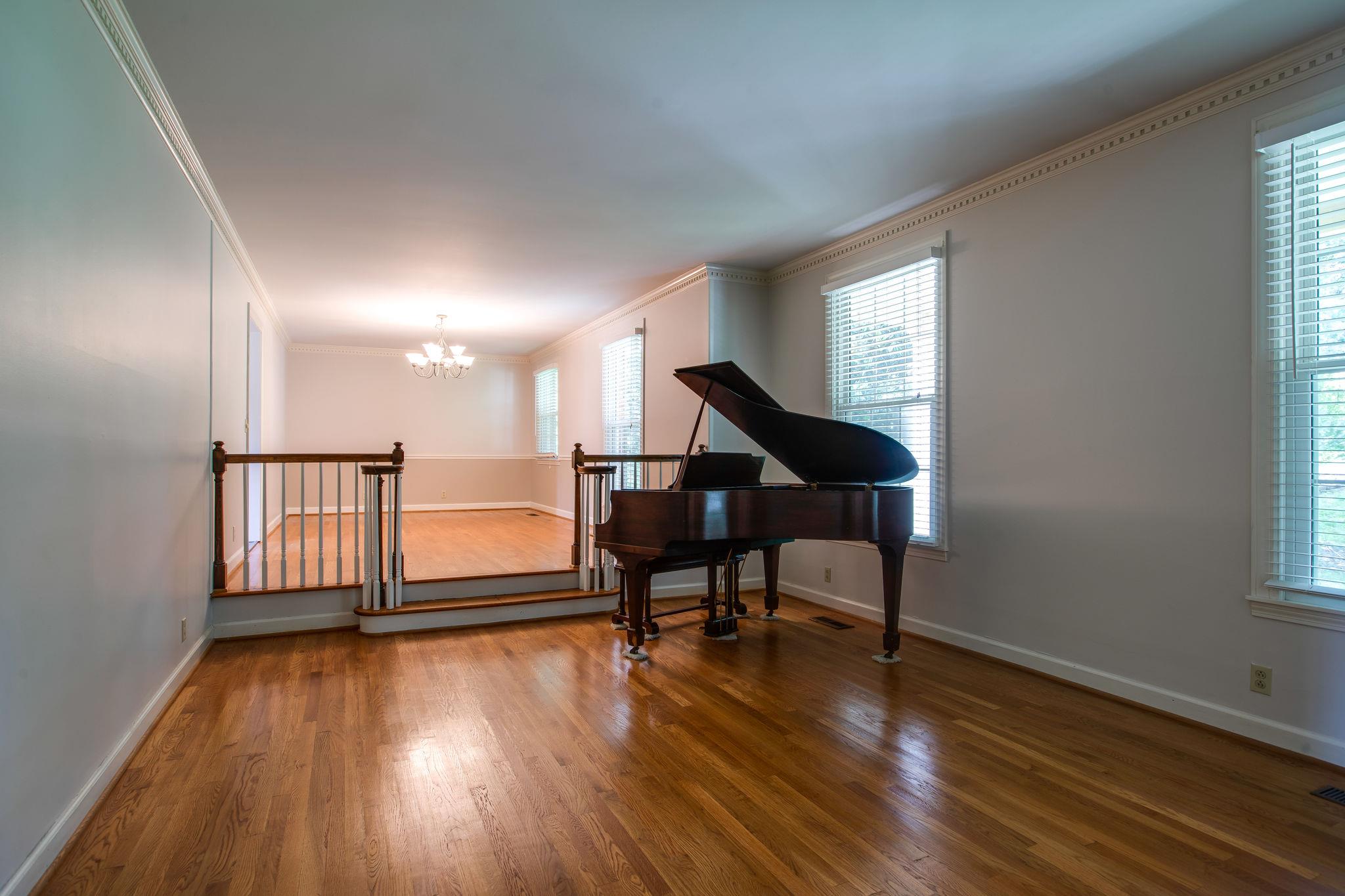6737 Holt Road Nashville, TN 37211 - Photo 4 of 28 A great entertaining space,the Living Room and Dining Room are perfect for large family gatherings. (The grand piano will be removed by the Owner)