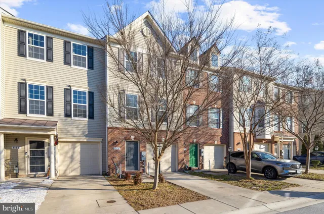 a street view with a building