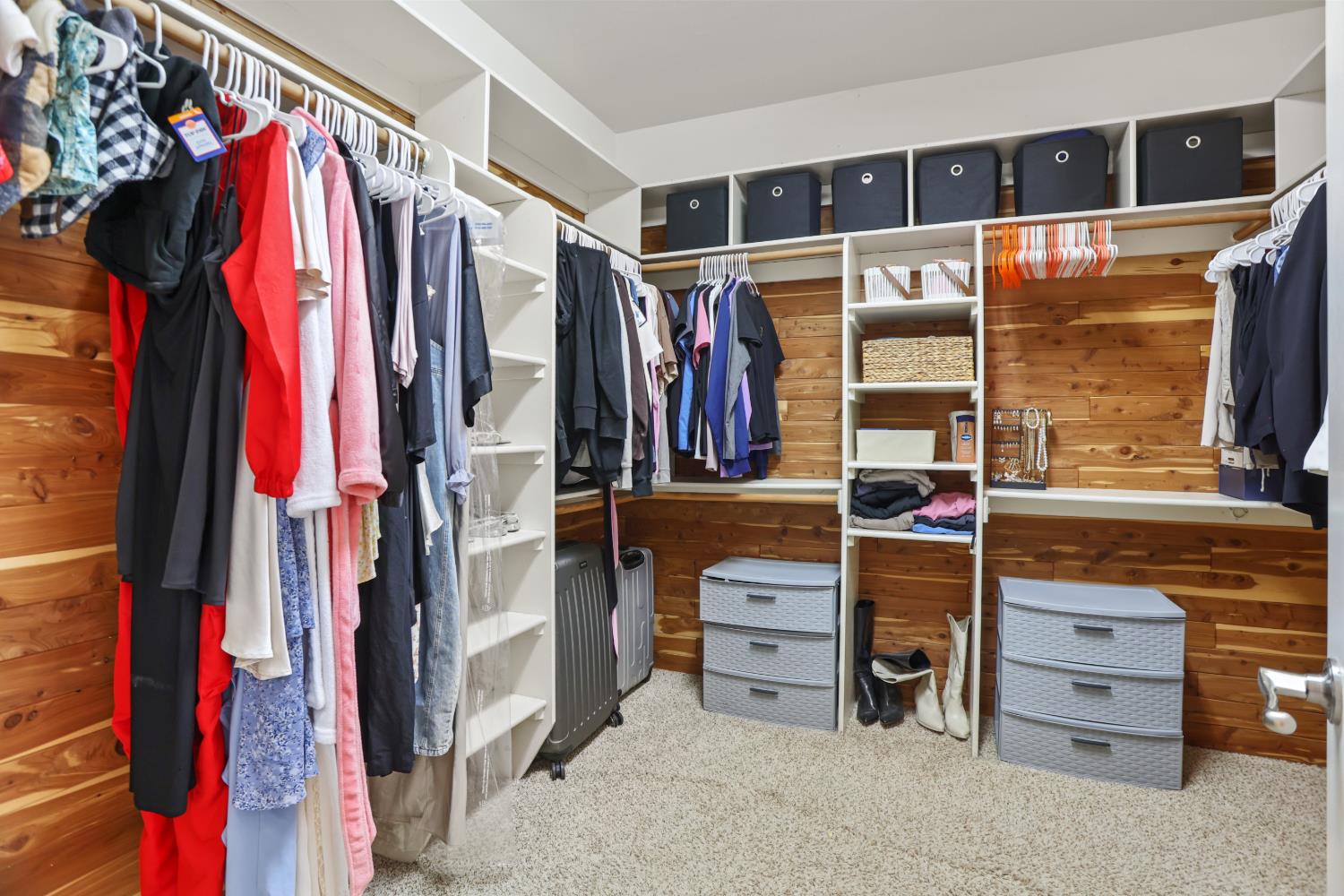 9935 Hazel Road Stockton, CA 95212 - Photo 62 of 98 a view of walk in closet with clothes
