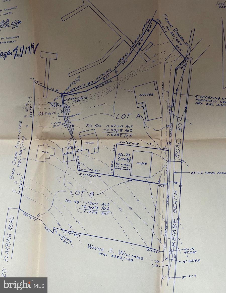 7046 Bembe Beach Road Annapolis, MD 21403 - Photo 28 of 38 Site Plan