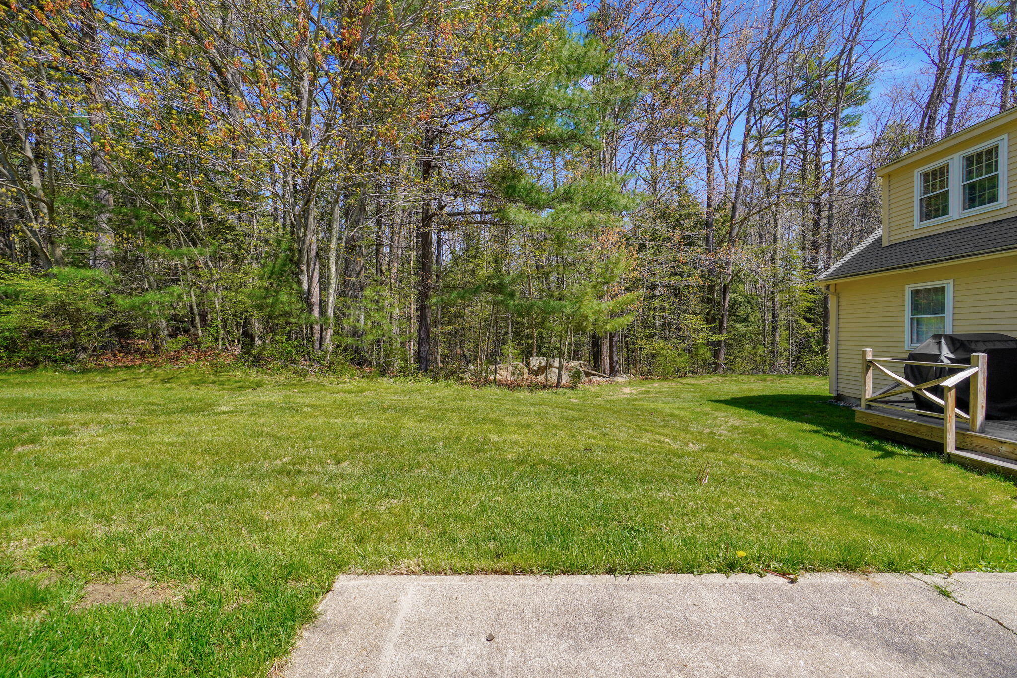 149 Flintlock Village, Unit 3 Wells, ME 04090 - Photo 20 of 24 Back yard view