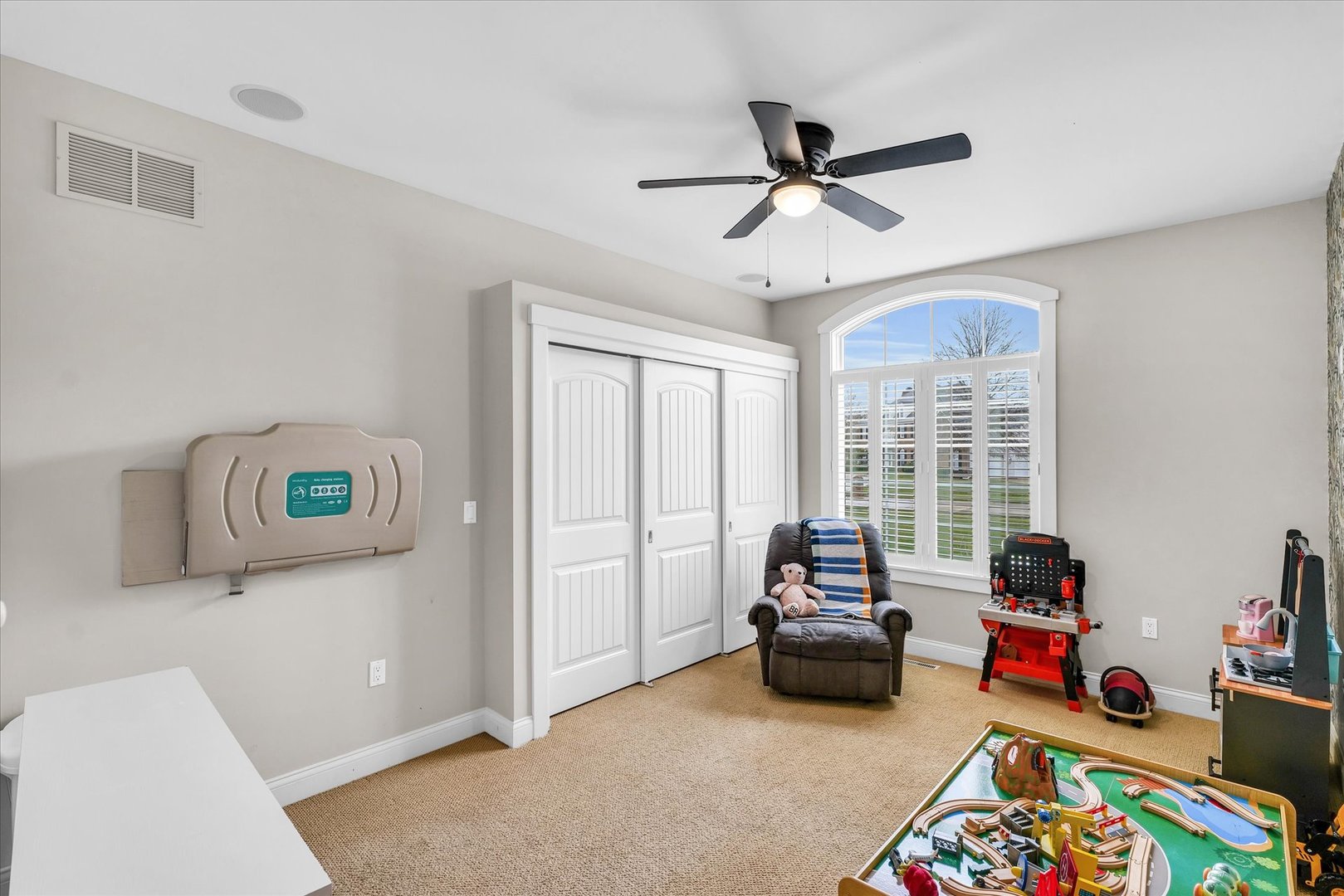 1803 Cobblefield Court Champaign, IL 61822 - Photo 23 of 55 a living room with furniture and a window