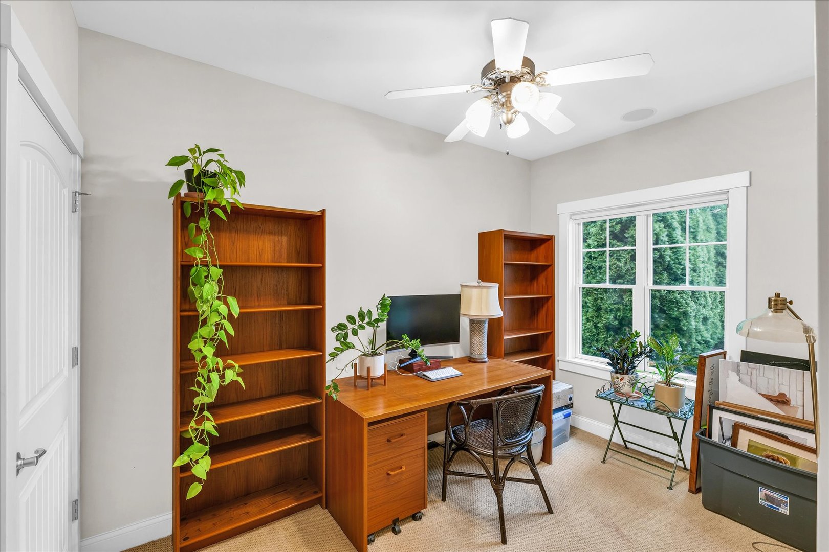 1803 Cobblefield Court Champaign, IL 61822 - Photo 27 of 55 a view of a workspace with furniture
