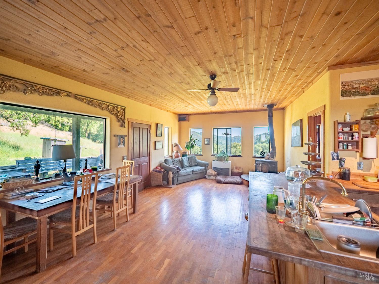 19780 Yorkville Ranch Road Yorkville, CA 95494 - Photo 24 of 49 a living room with furniture and a large window